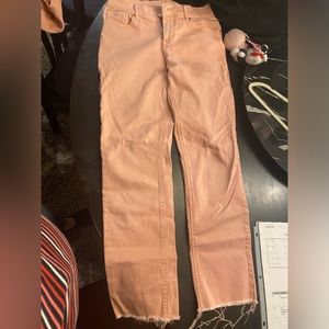 Gently worn pink pants size 2